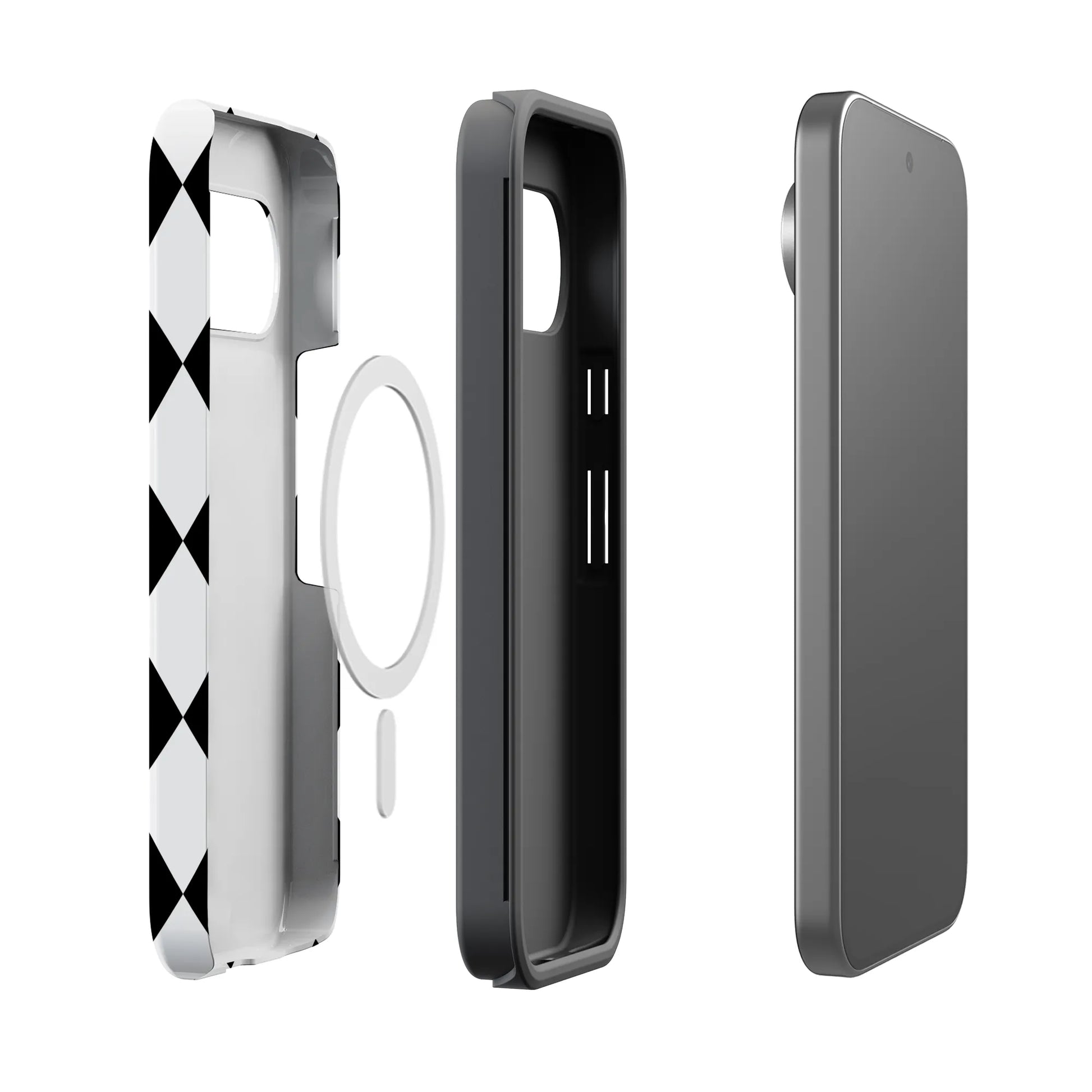 Black Checkerboard | High Contrast Design Case