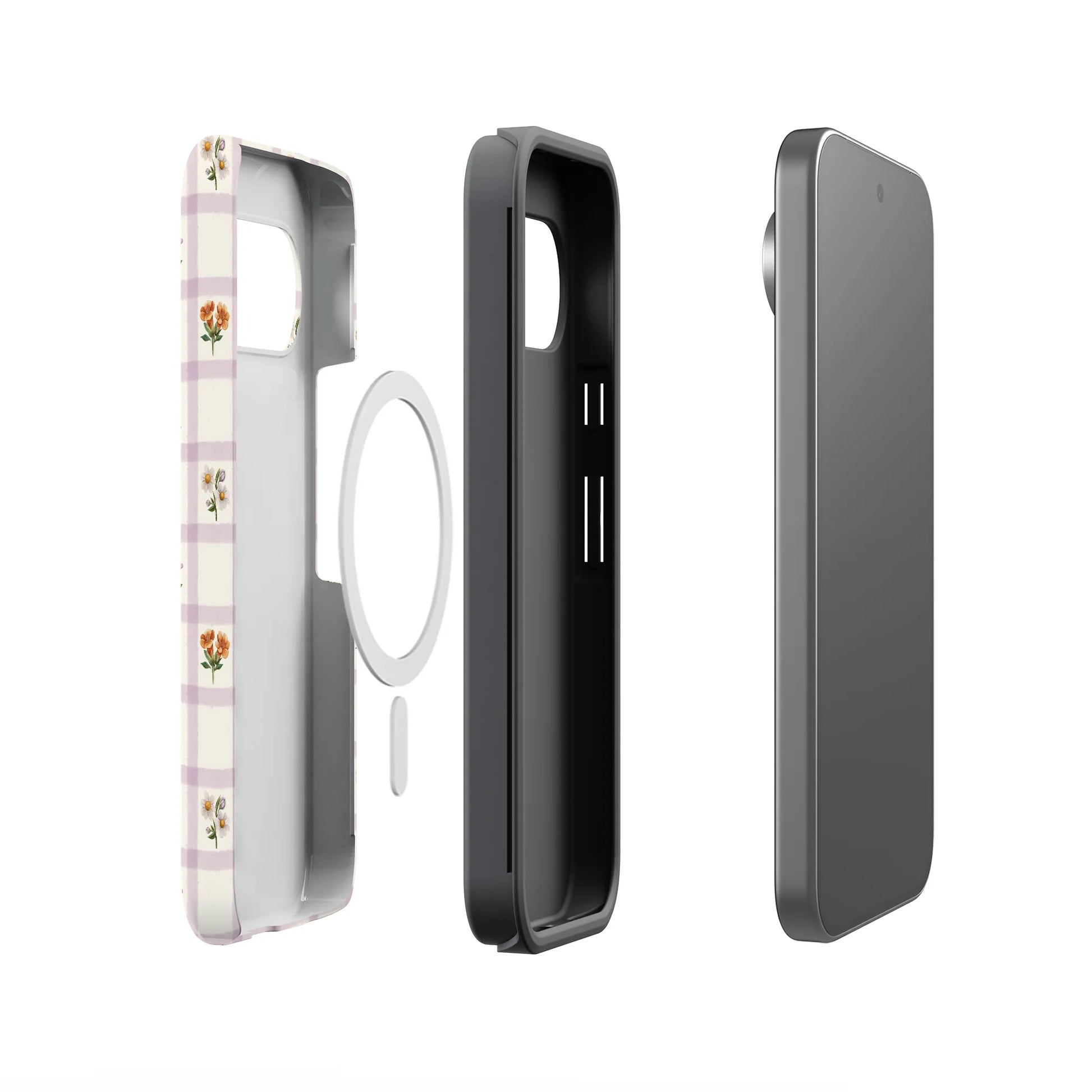 Meadow Check | Floral Gingham Case