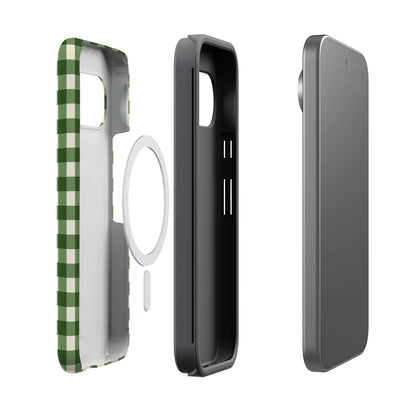 Checked Twice | Green Plaid Case