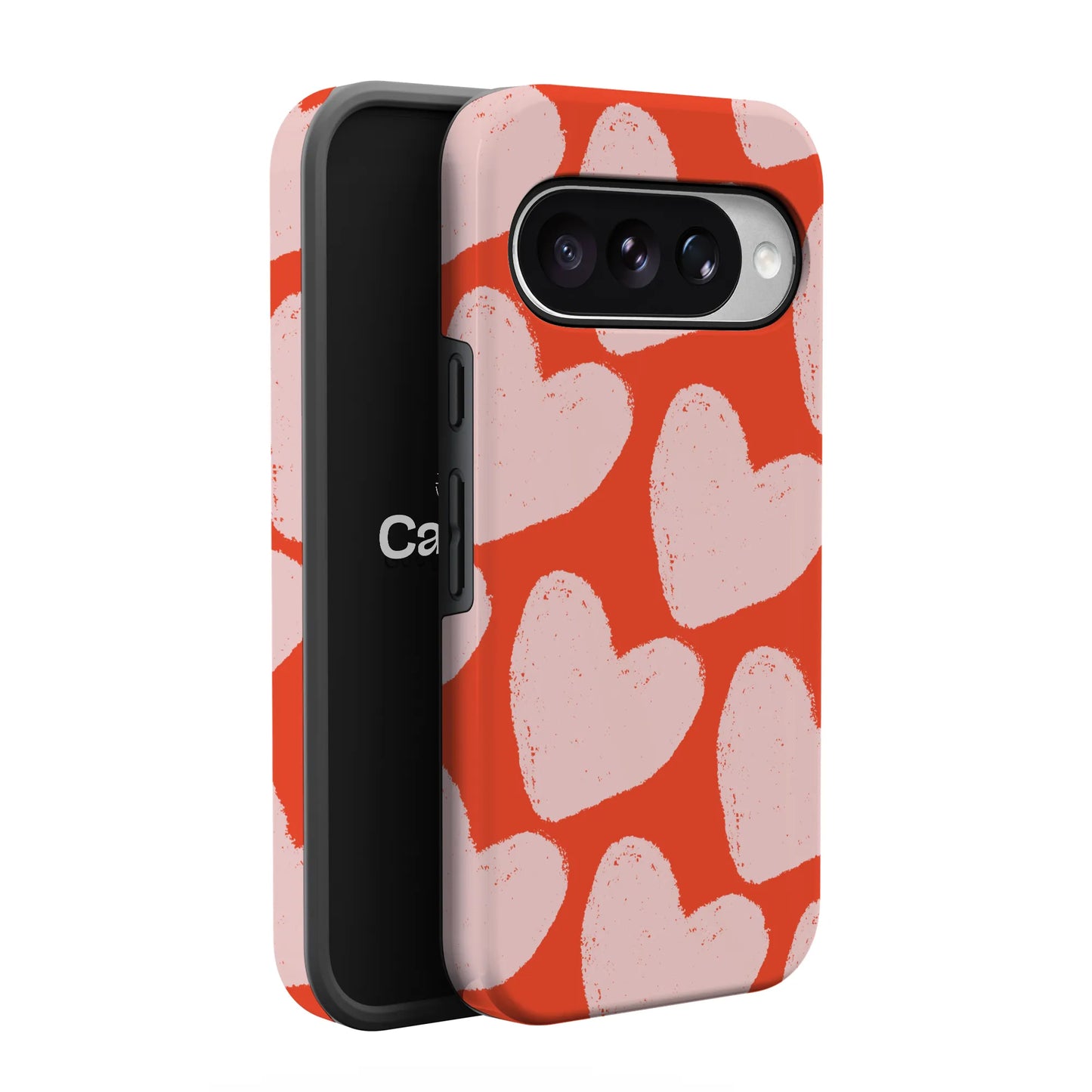 Love You More | Heart Doodle Case