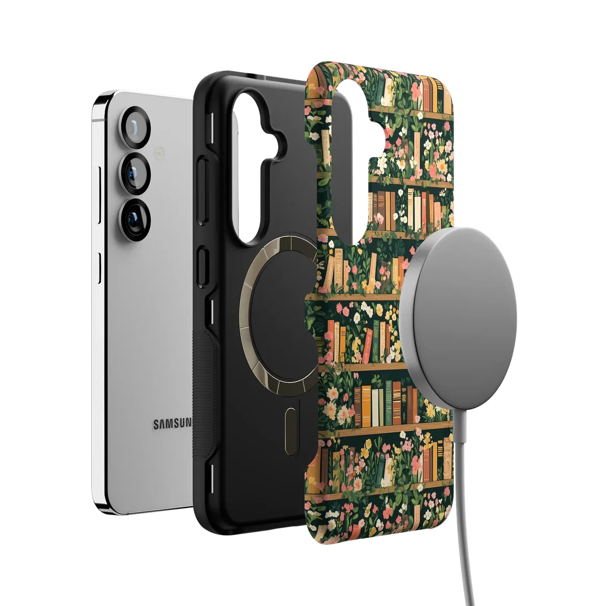 Book Nook | Floral Library Case