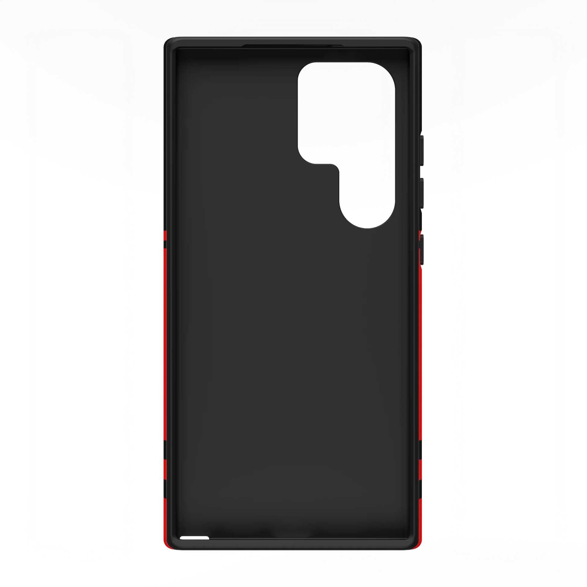 Storm Warning | Black & Red Stripes Case
