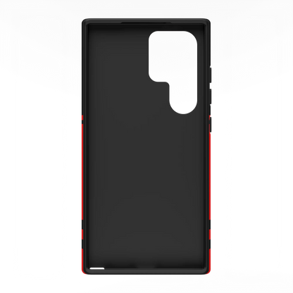 Storm Warning | Black & Red Stripes Case