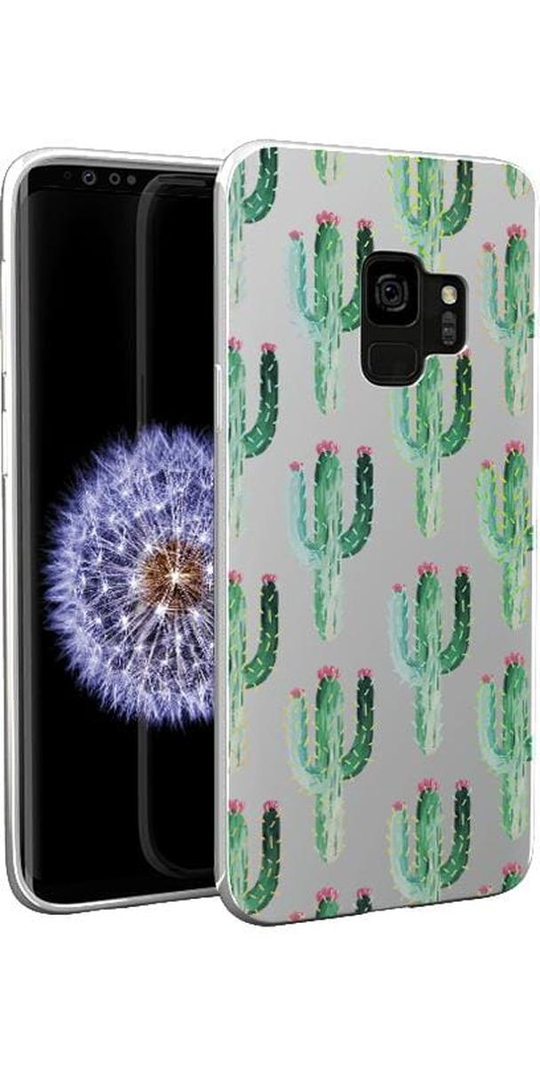 Cactus Patterned Clear Floral Samsung Case Samsung Case get.casely