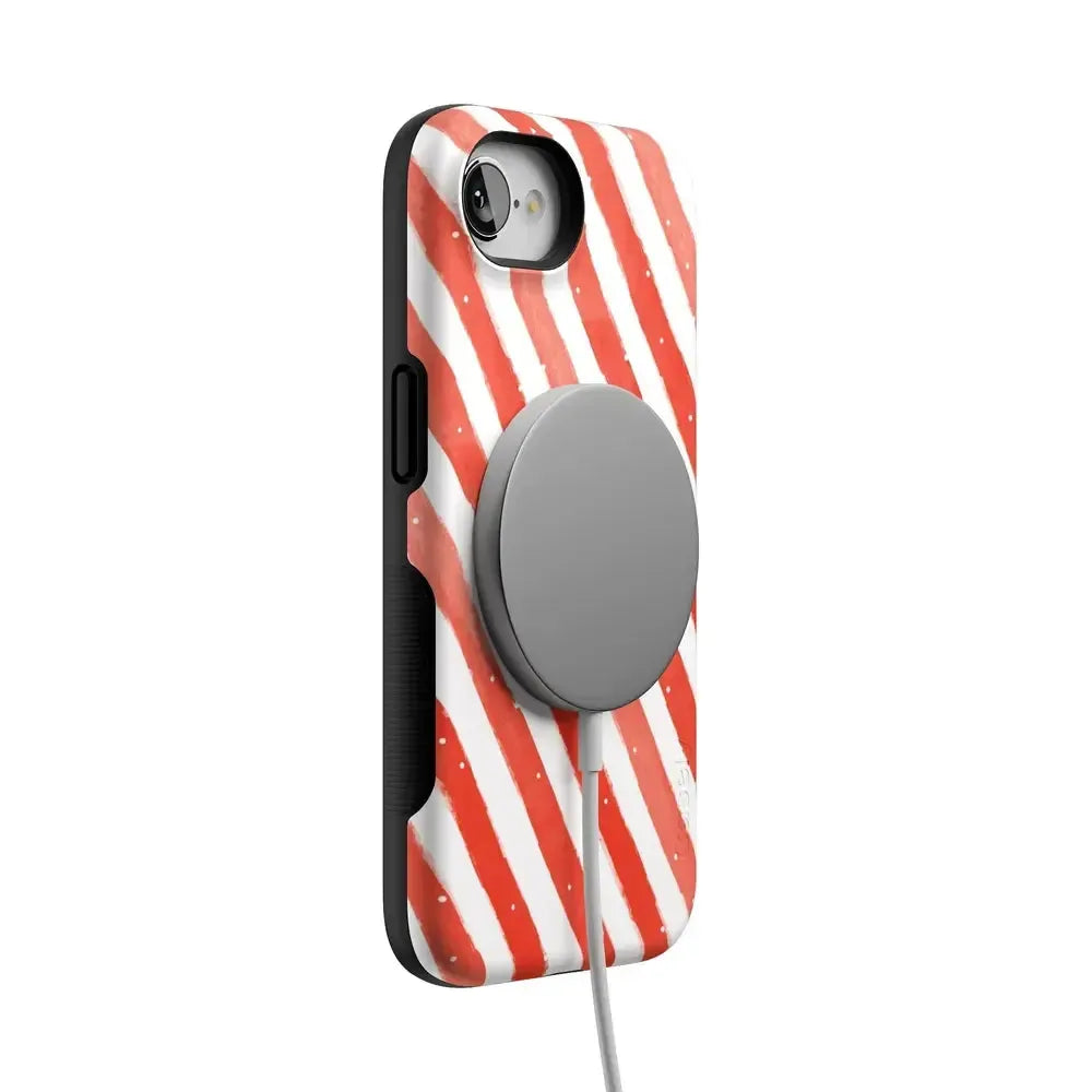Candy Cane Lane | Peppermint Stripes Case Phone Case Casetry