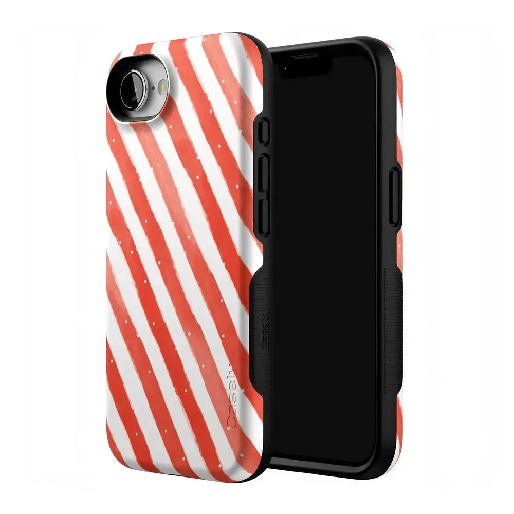 Candy Cane Lane | Peppermint Stripes Case Phone Case Casetry