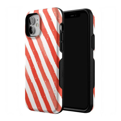 Candy Cane Lane | Peppermint Stripes Case Phone Case Casetry