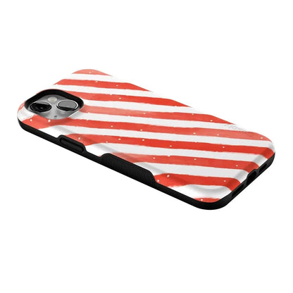 Candy Cane Lane | Peppermint Stripes Case Phone Case Casetry
