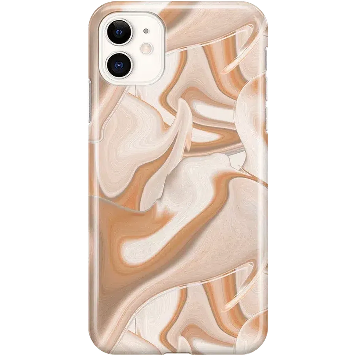 Caramel Delight | Marble Swirl Case iPhone Case get.casely Classic iPhone 11
