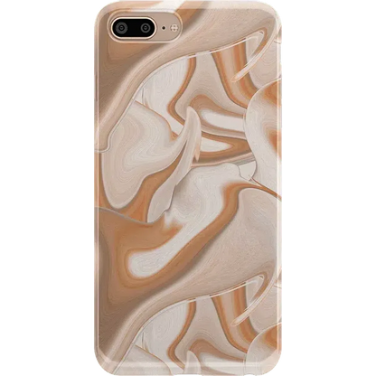 Caramel Delight | Marble Swirl Case iPhone Case get.casely Classic iPhone 6/7/8 Plus