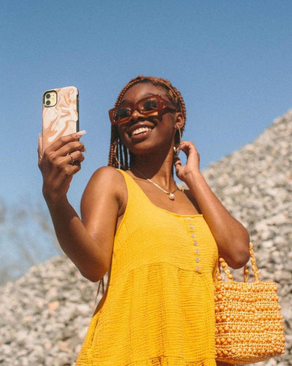 Caramel Delight | Marble Swirl Samsung Case Samsung Case get.casely