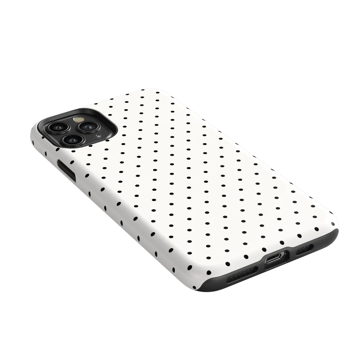On the Dot | Black Polka Dot Case
