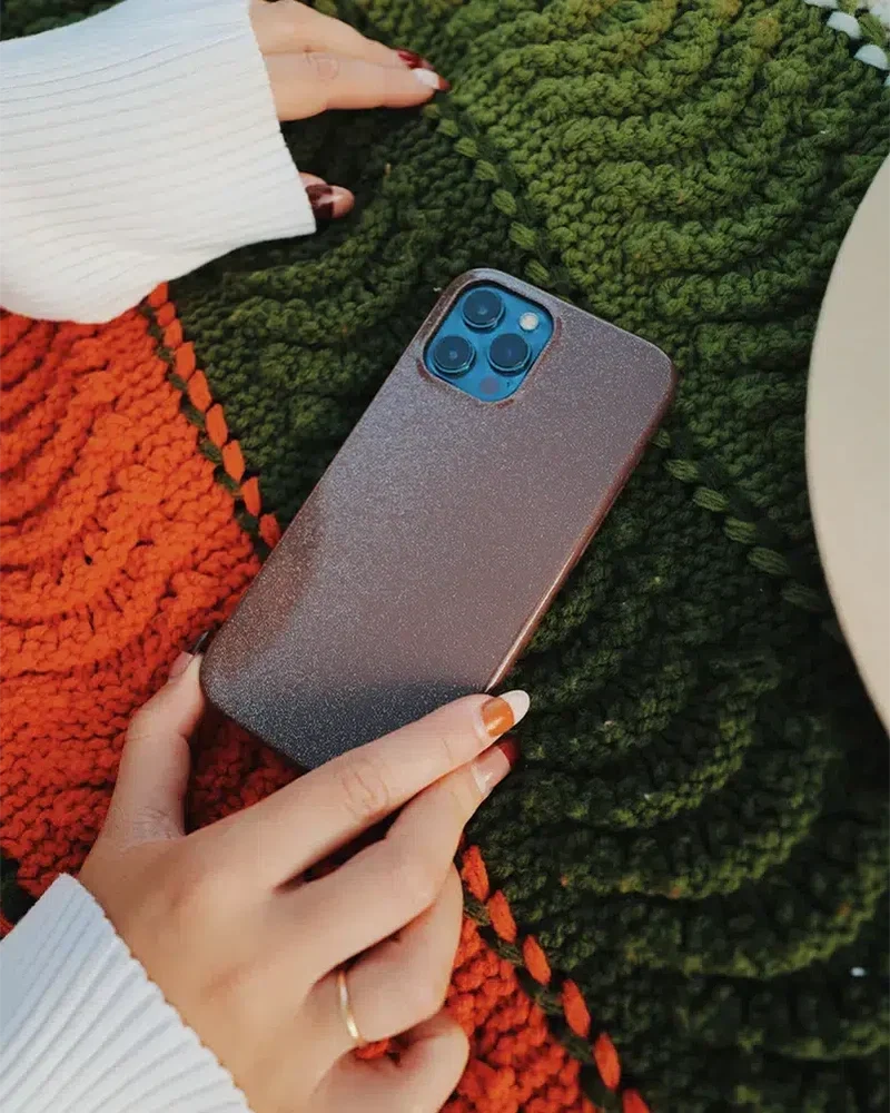 Cedar Trail | Brown Enchanted Shimmer Case iPhone Case get.casely