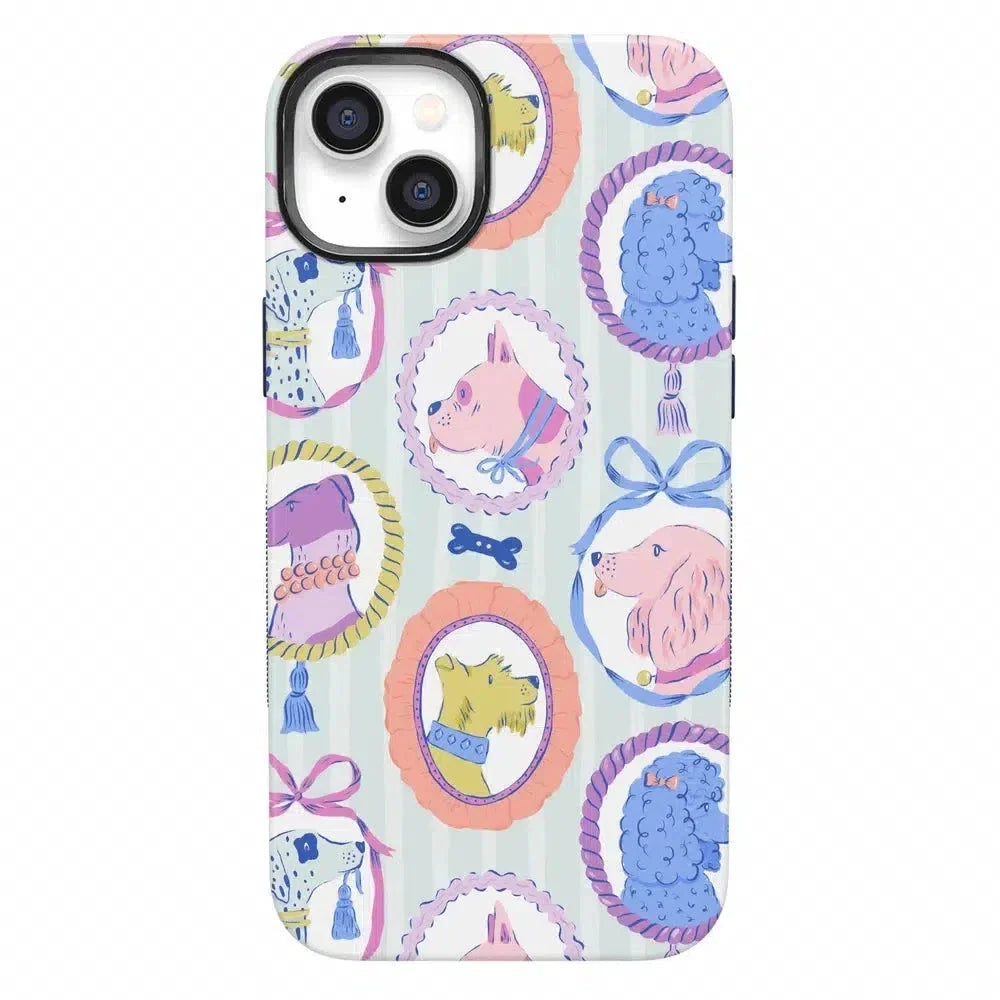 Chateau Pups | French Dog Case Phone Case get.casely Bold + MagSafe® iPhone 14