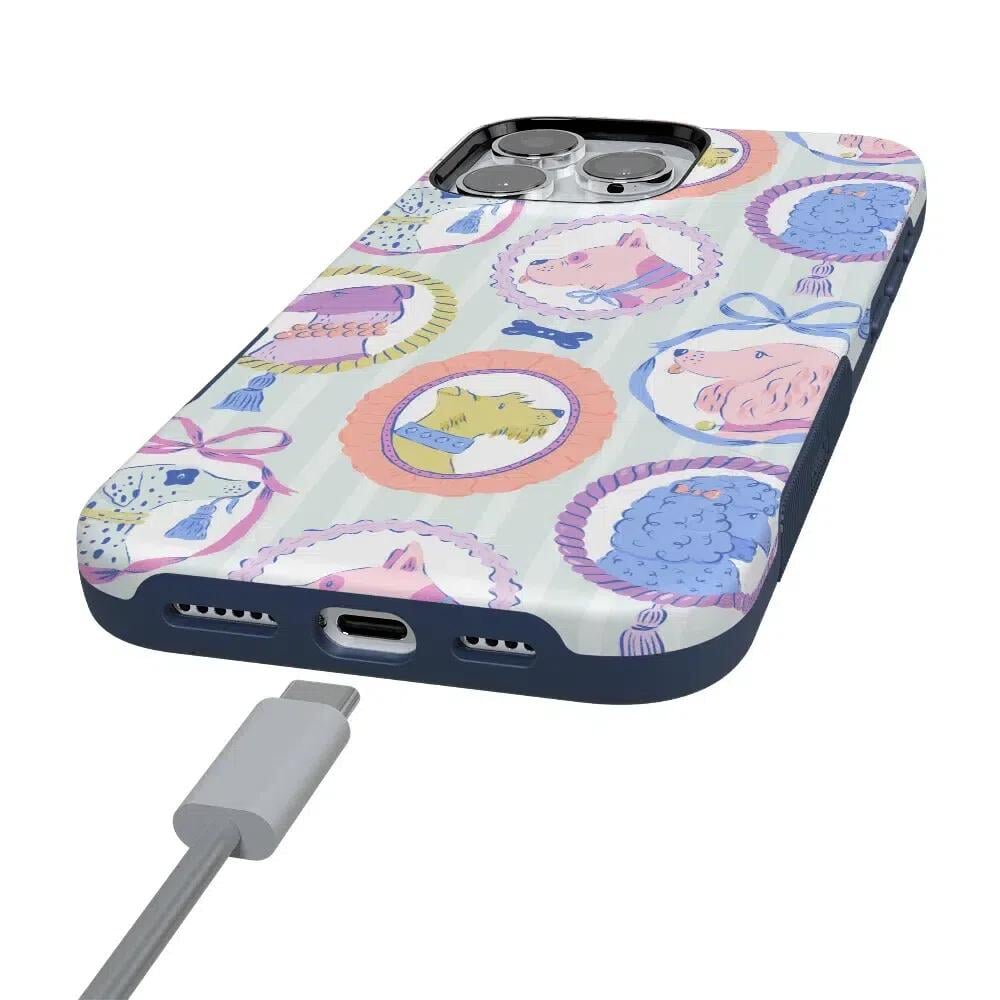 Chateau Pups | French Dog Case Phone Case get.casely