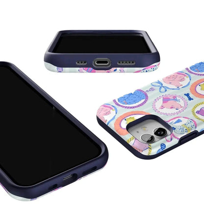 Chateau Pups | French Dog Case Phone Case get.casely