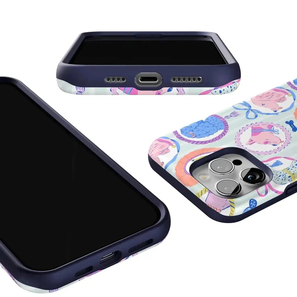 Chateau Pups | French Dog Case Phone Case get.casely