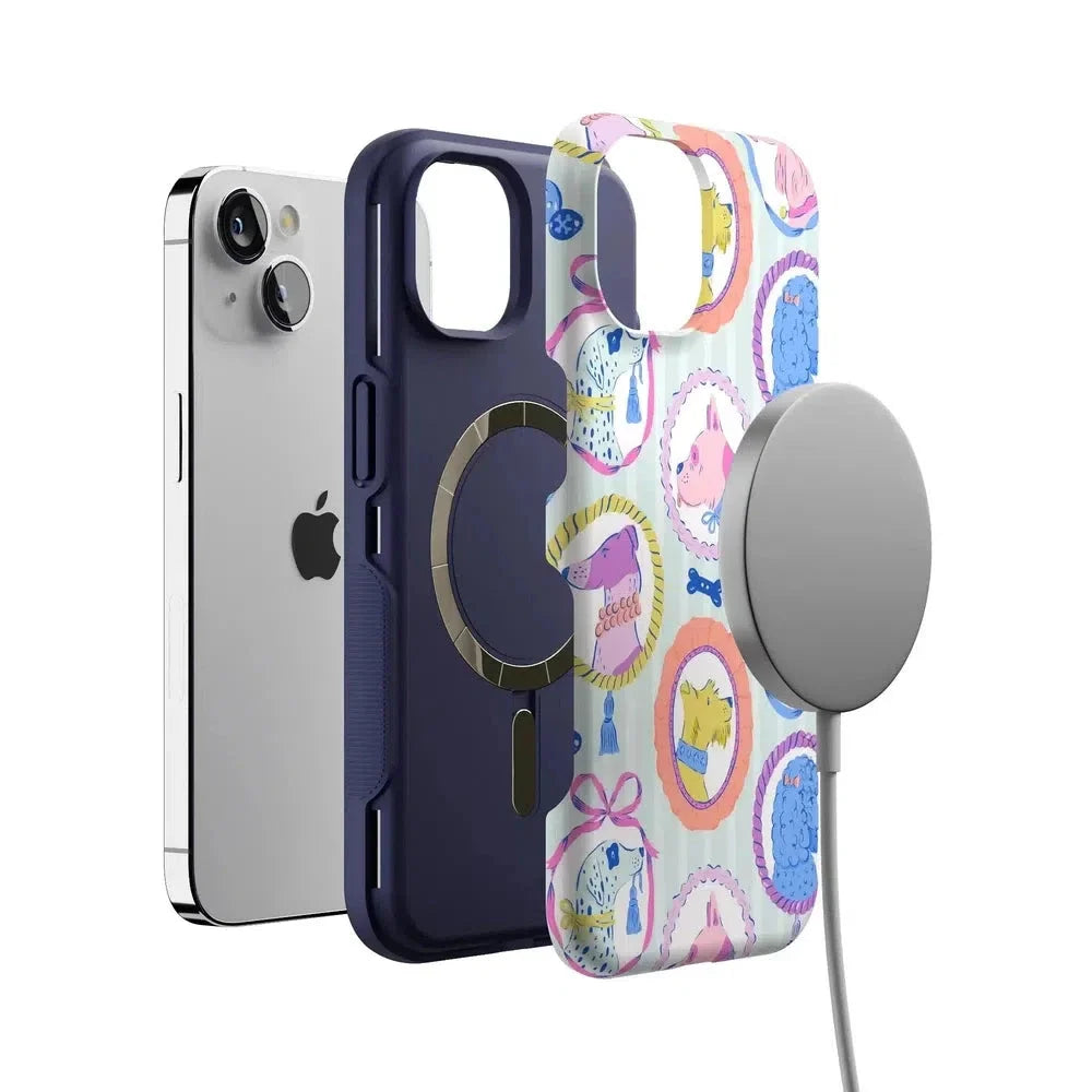 Chateau Pups | French Dog Case Phone Case get.casely