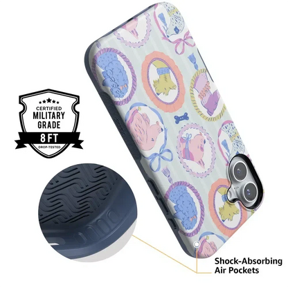 Chateau Pups | French Dog Case Phone Case get.casely