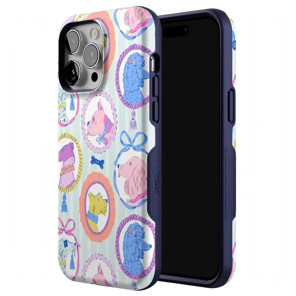 Chateau Pups | French Dog Case Phone Case get.casely