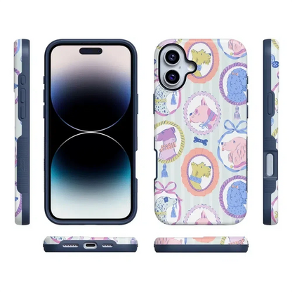 Chateau Pups | French Dog Case Phone Case get.casely