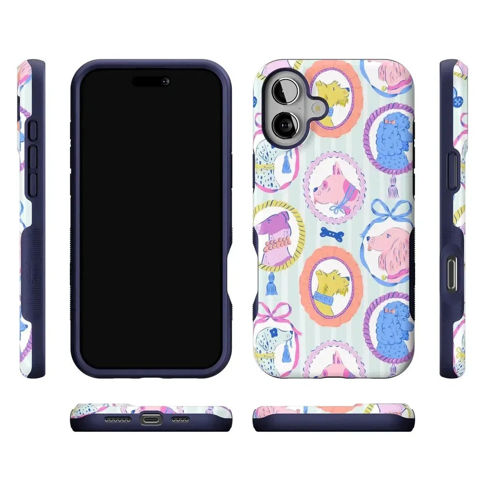 Chateau Pups | French Dog Case Phone Case get.casely