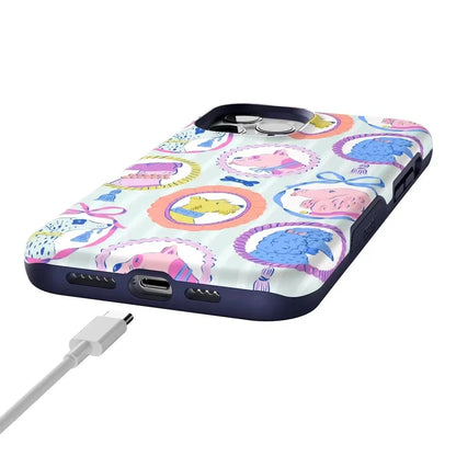 Chateau Pups | French Dog Case Phone Case get.casely