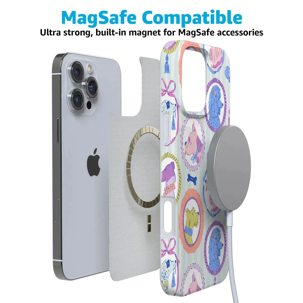Chateau Pups | French Dog Case Phone Case get.casely
