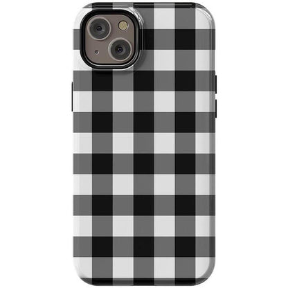 Check Me Out | Checkerboard Case iPhone Case get.casely Essential + MagSafe® iPhone 14 Plus