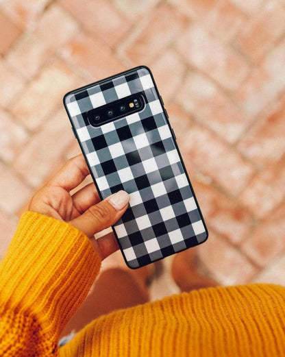 Check Me Out | Checkerboard Samsung Case Samsung Case get.casely