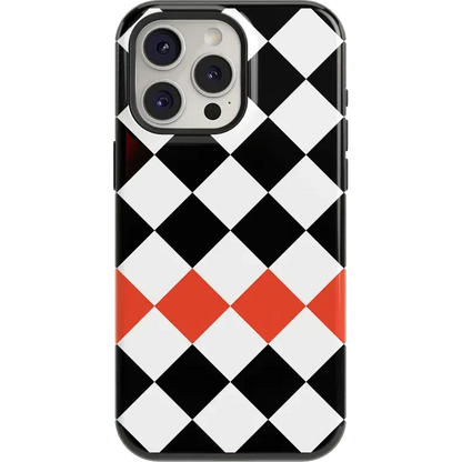 Checkerboard | High Contrast Design Case Phone Case Casetry Essential + MagSafe® iPhone 15 Pro