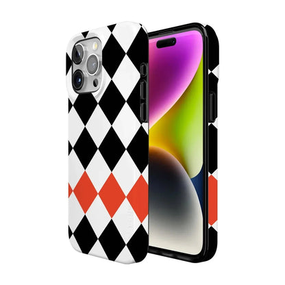 Checkerboard | High Contrast Design Case Phone Case Casetry