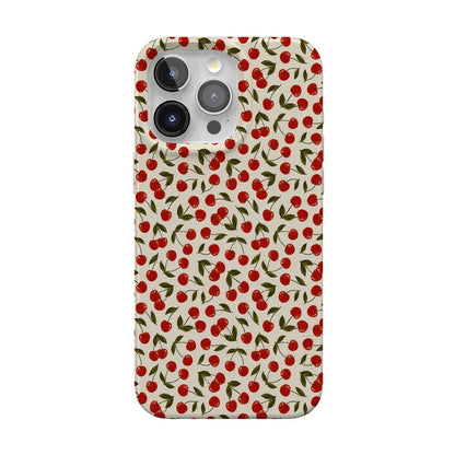Cherry on Top | Red Cherries Case iPhone Case get.casely Classic + MagSafe® iPhone 15 Pro Max