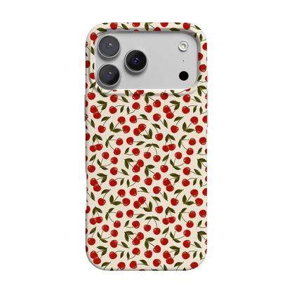 Cherry on Top | Red Cherries Case iPhone Case get.casely Classic + MagSafe® iPhone 17 Pro Max