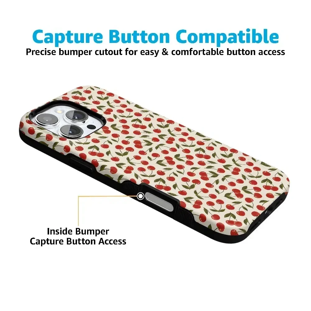 Cherry on Top | Red Cherries Case iPhone Case get.casely