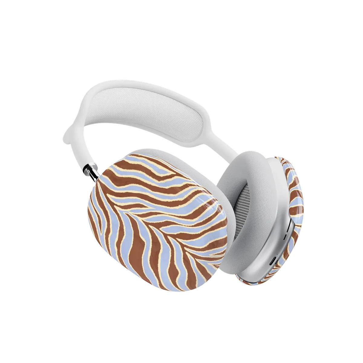 Untamed | Brown & Blue Zebra AirPods Max Case