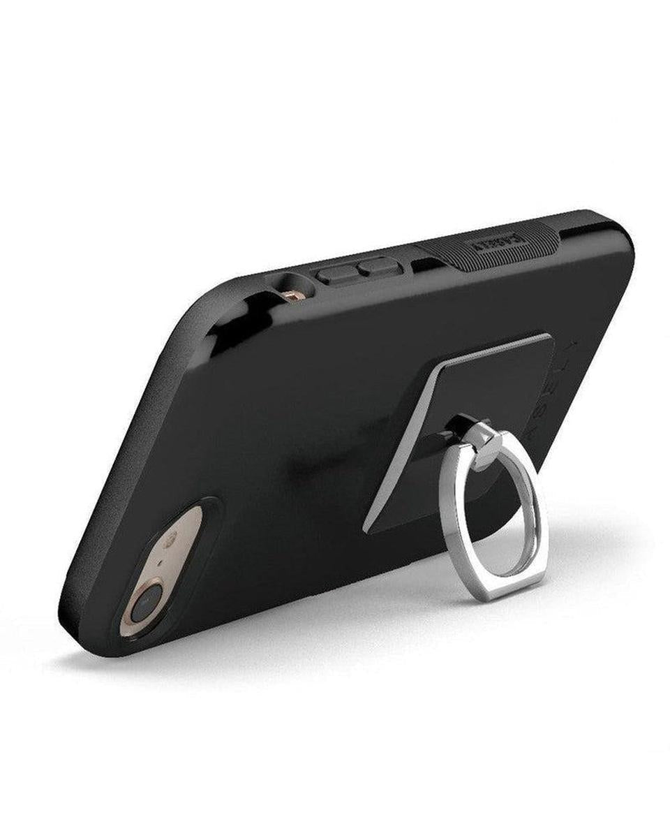 Classic Black iPhone Ring & Kickstand Phone Ring get.casely