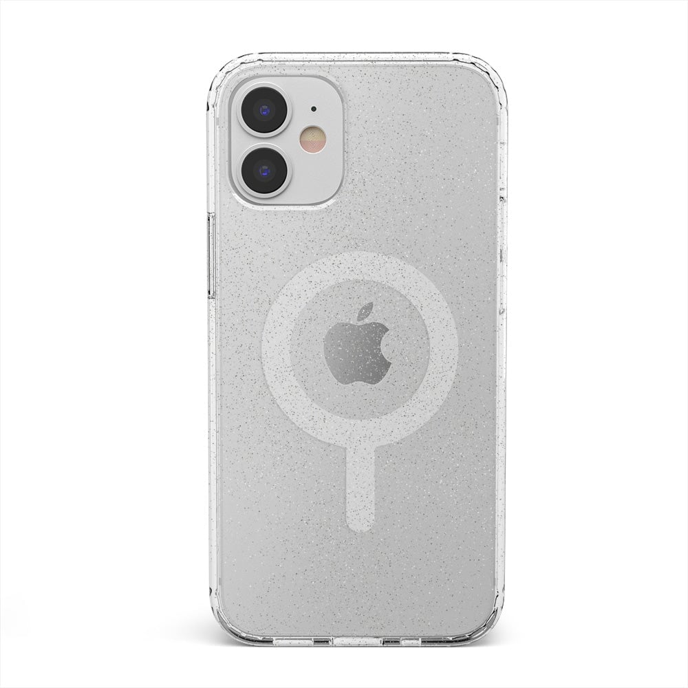 Clear Skies | Clear Shimmer Case iPhone Case get.casely Classic + MagSafe® iPhone 12