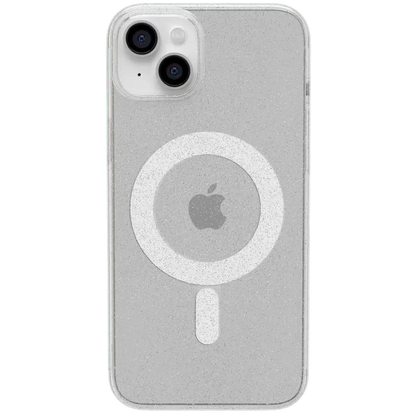 Clear Skies | Clear Shimmer Case iPhone Case get.casely Classic + MagSafe® iPhone 14 Plus