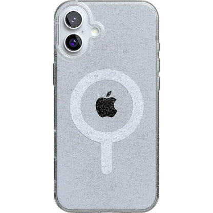 Clear Skies | Clear Shimmer Case iPhone Case get.casely Classic + MagSafe® iPhone 16 Plus