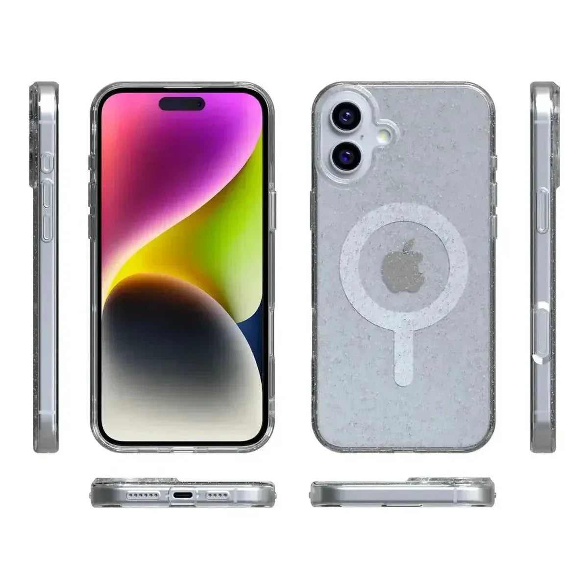 Clear Skies | Clear Shimmer Case iPhone Case get.casely