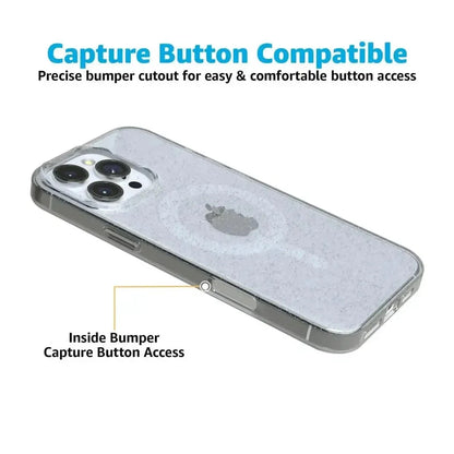 Clear Skies | Clear Shimmer Case iPhone Case get.casely