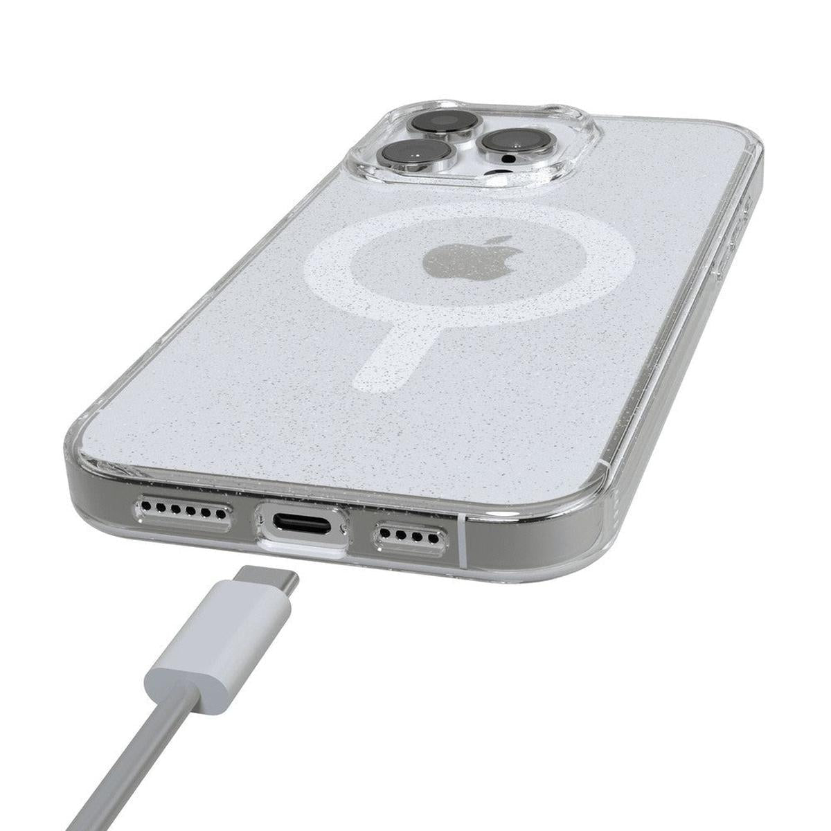 Clear Skies | Clear Shimmer Case iPhone Case get.casely