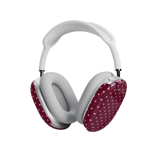 Heart Noir | Tiny Hearts AirPods Max Case