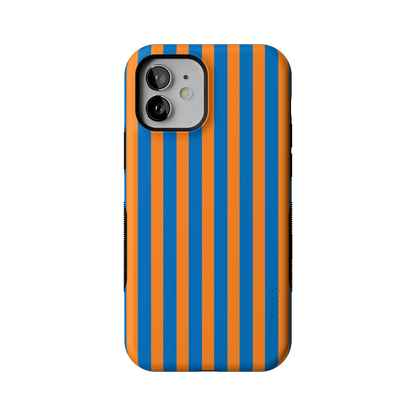Go New York | Blue & Orange Stripes Case - iPhone 12