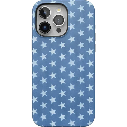 Coastal Blues | Denim Stars Case Phone Case Casetry Bold Flex + MagSafe® iPhone 15 Pro Max