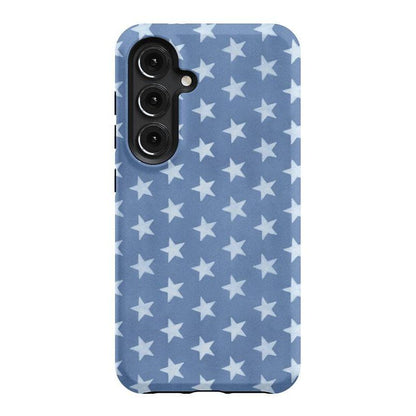 Coastal Blues | Denim Stars Case Phone Case Casetry Essential Galaxy S24