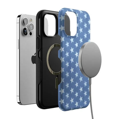 Coastal Blues | Denim Stars Case Phone Case Casetry
