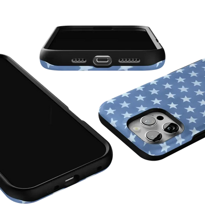 Coastal Blues | Denim Stars Case Phone Case Casetry