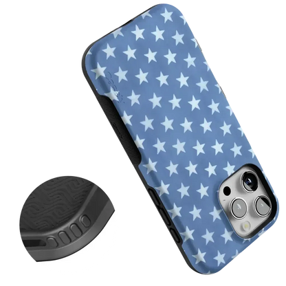 Coastal Blues | Denim Stars Case Phone Case Casetry